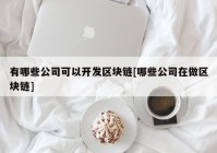 有哪些公司可以开发区块链[哪些公司在做区块链]